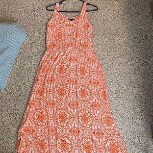 Orange sundresse